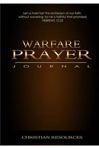 Warfare Prayer Journal