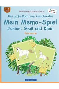 BROCKHAUSEN Bastelbuch Bd. 5 - Das große Buch zum Ausschneiden - Mein Memo-Spiel Junior