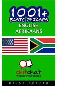 1001+ Basic Phrases English - Afrikaans