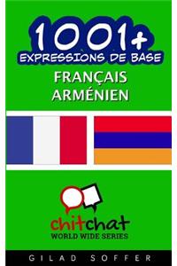 1001+ Expressions de Base Français - arménien