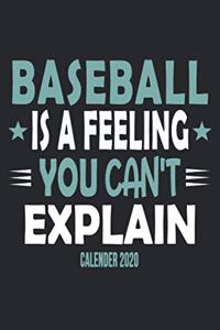 Basketball Is A Feeling You Can't Explain Calender 2020