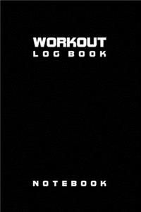 Workout Log Book Notebook