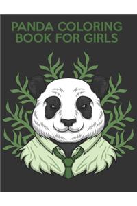 Panda Coloring Book For Girls