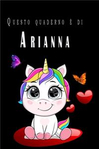 Questo quaderno è di Arianna