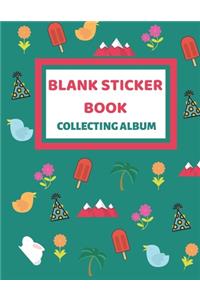Blank Sticker Book Collecting Album