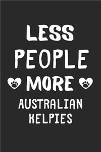 Less People More Australian Kelpies