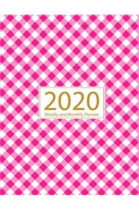 2020 Academic Planner Weekly And Monthly