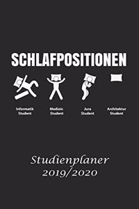 Architektur Student Studienplaner 2019/2020