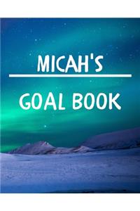 Micah's Goal Book