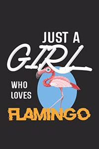 Just A Girl Who Loves Flamingo