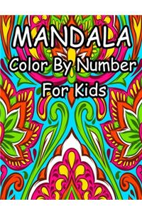 Mandala Color by Number for Kids