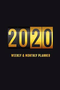2020 Planner Weekly and Monthly - 12 Months, Free Note and Vision Board Jan 1, 2020 to Dec 31