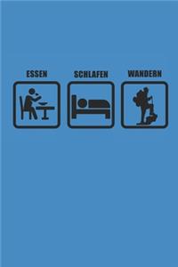 Essen Schlafen Wandern
