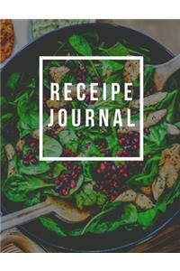 recipe journal notebook