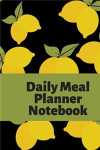 Daily Meal Planner Notebook