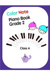 Color Note Piano Book Grade2 Class A