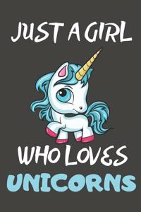 Just A Girl Who Loves Unicorns