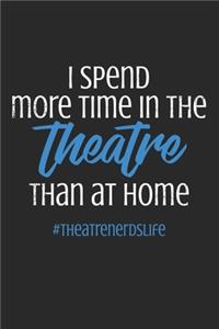 I Spend More Time In The Theatre Than At Home #Theatrenerdslife