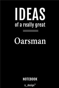 Notebook for Oarsmen / Oarsman