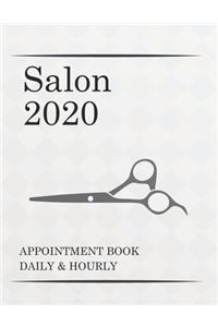 2020 Salon Appointment Book Daily & Hourly