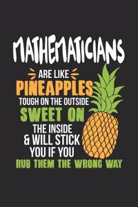 Mathematicians Are Like Pineapples. Tough On The Outside Sweet On The Inside