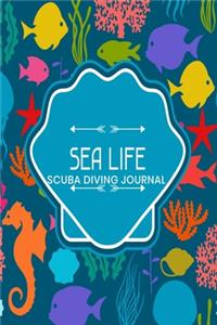 Sea Life Scuba Diving Journal