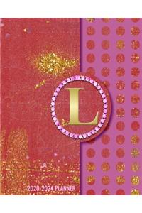 2020-2024 5 Year Monthly Planner
