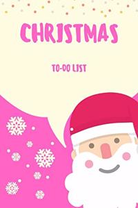 Christmas To-Do List