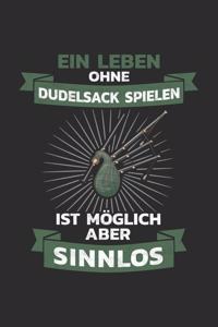 Dudelsack Notizbuch