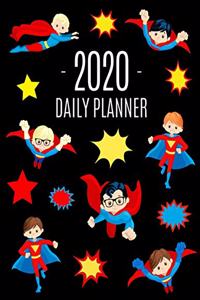 Superhero Boy Planner 2020