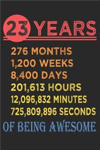 23 Years Of Being Awesome