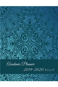 Academic Planner 2019-2020 8.5 x 11