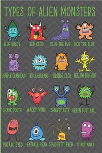 Types of Alien Monsters