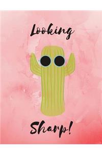 Cactus Looking Sharp Notebook