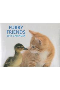 Furry Friends 2015 Wall Calendar 12x12