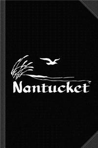 Nantucket Journal Notebook: Blank Lined Ruled for Writing 6x9 120 Pages