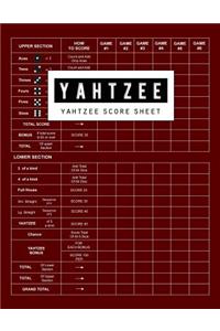 Yahtzee Scoresheet