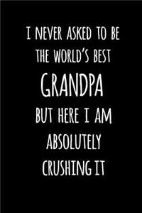 I Never Asked To Be The World's Best Grandpa But Here I Am Absolutely Crushing It