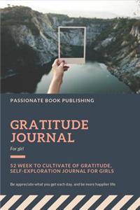 Gratitude Journal for Girl