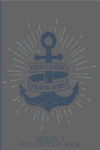 Sailor Composition Notebook
