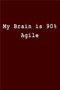 My Brain Is 90% Agile