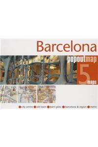 Barcelona PopOut Map