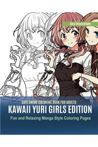 Cute Anime Coloring Book for Adults