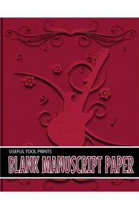 Useful Tool Prints Blank Manuscript Paper