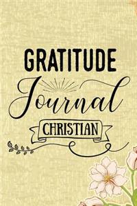 Gratitude Journal Christian