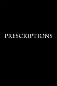 Prescriptions