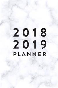 2018 2019 Planner, 18 Month Weekly & Monthly Planner - 2018-2019