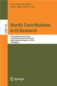 Nordic Contributions in Is Research