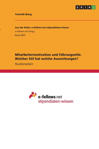 Mitarbeitermotivation und Führungsstile. Welcher Stil hat welche Auswirkungen?