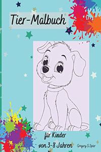 Tier-Malbuch für Kinder